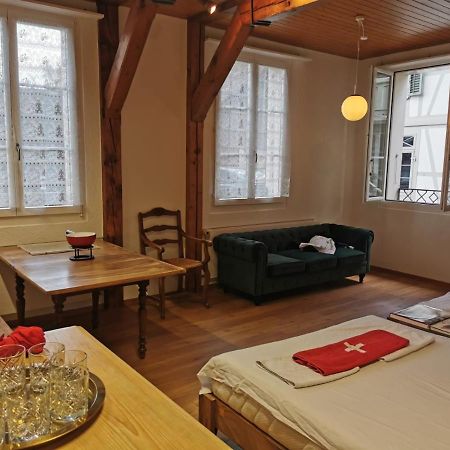 Simple Studio 36M2 In The Center Of Burgdorf Private Parking Small Bathroom Esterno foto