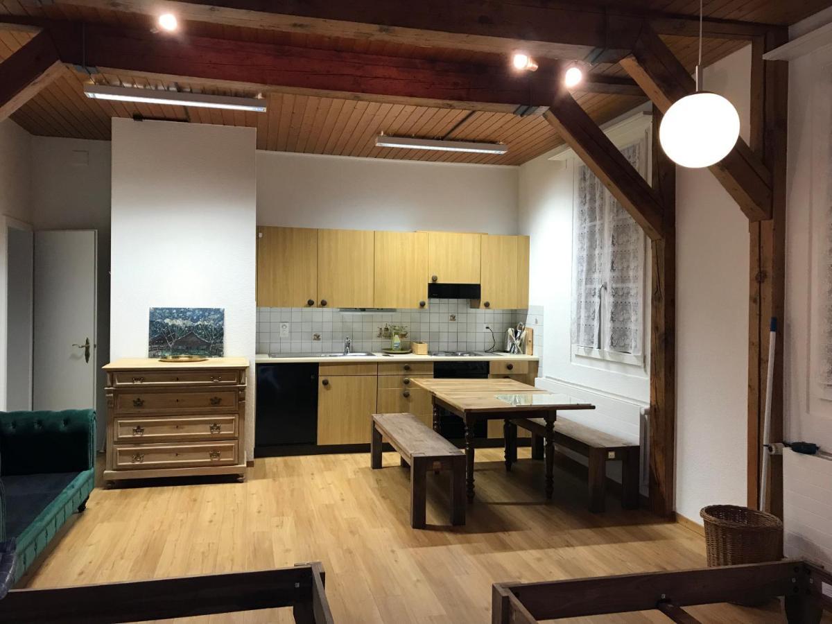 Simple Studio 36M2 In The Center Of Burgdorf Private Parking Small Bathroom Esterno foto